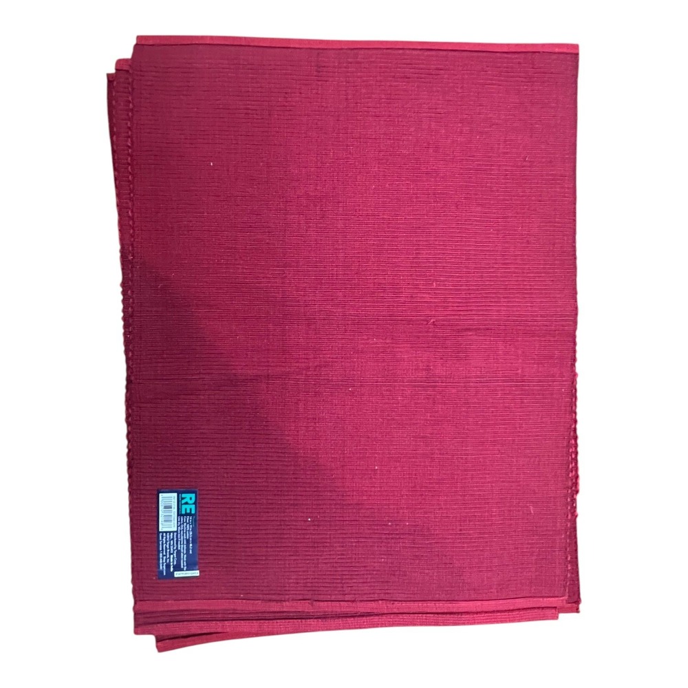 Placemats Set‎ of 5 Magenta Pink NWT Cotton 14x19